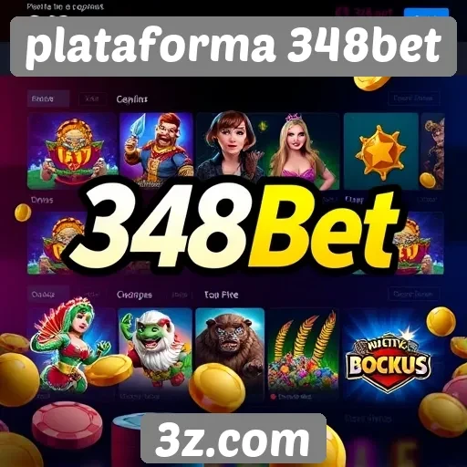Plataforma 348bet oferece diversas opções de jogos