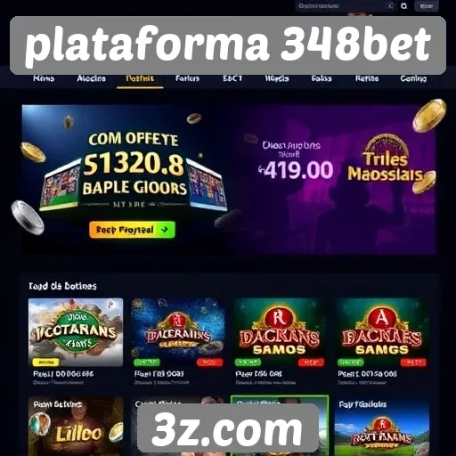 Ofertas e promoções disponíveis no 348bet