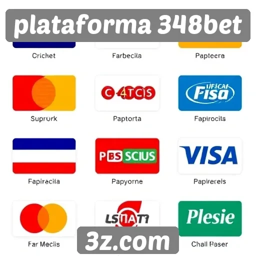 Métodos de pagamento aceitos na 348bet